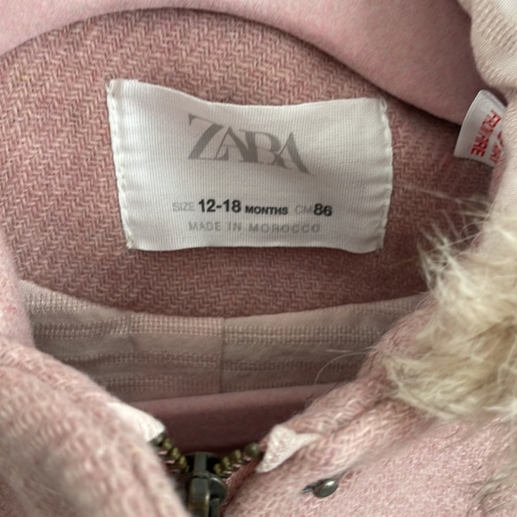 Zara Coat with Faux Fur Hood - Picture 5 of 7